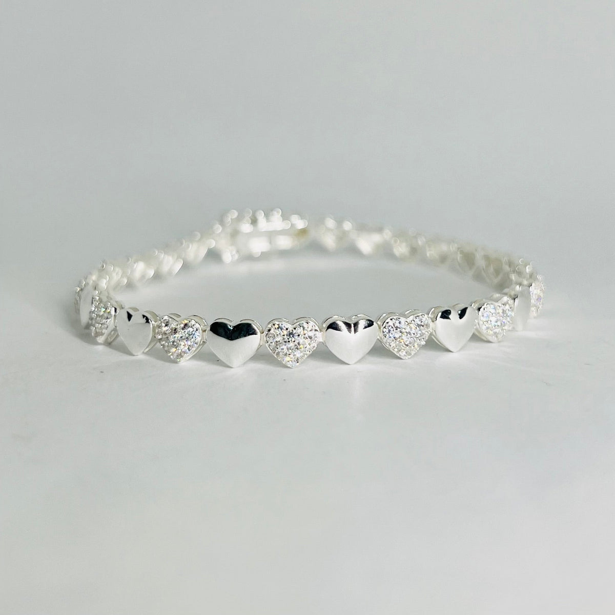 PULSERA CORAZONES ICE