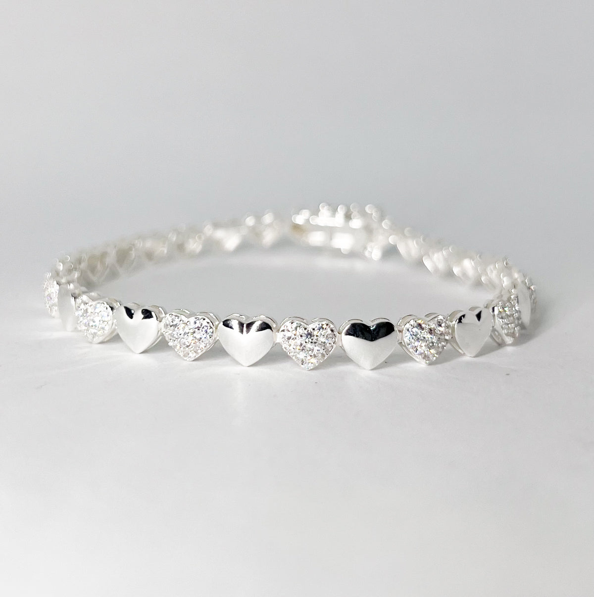 PULSERA CORAZONES ICE